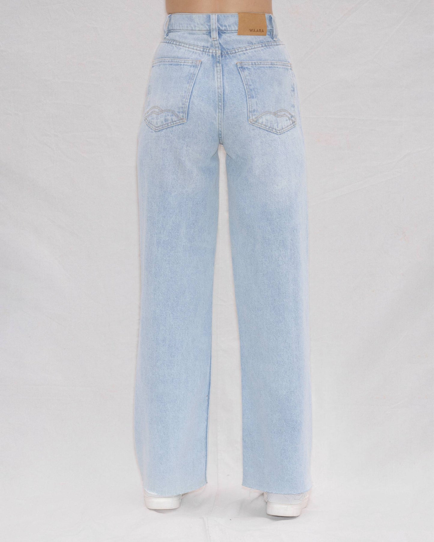 Jean Wide Leg Azul para Mujer | Andes WAARA