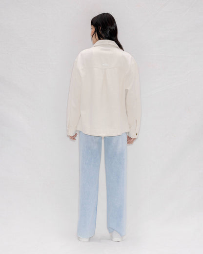 Chaqueta de Jean Blanca para Mujer  | Otún WAARA