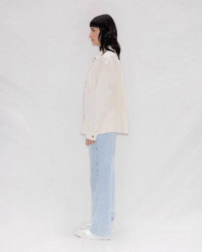 Chaqueta de Jean Blanca para Mujer  | Otún WAARA