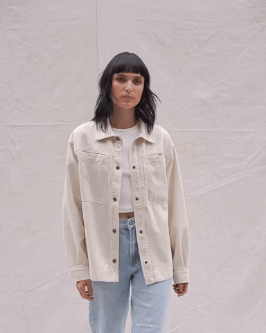 Chaqueta de Jean Blanca para Mujer  | Otún WAARA